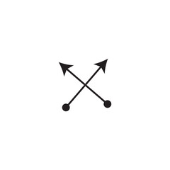 Arrow icon vector symbol design eps 10