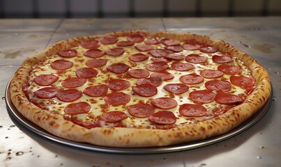 National Pizza Month pepperoni pizza, October 1st