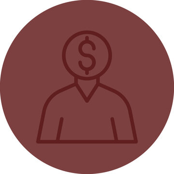 Corruptor Vector Line Maroon Circle Maroon