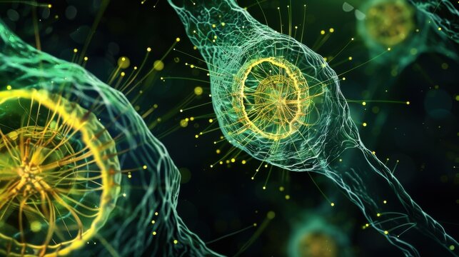 Produce an image of centrioles, showing their structure and function in organizing microtubules during cell division