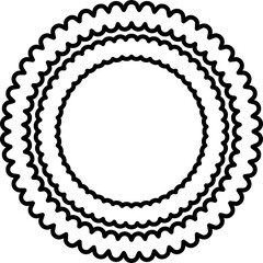 Star shape element. Geometric design