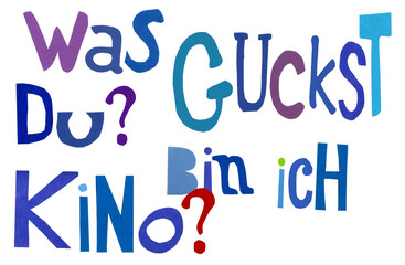 Was guckst Du? Bin ich Kino?