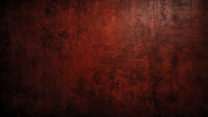 Fototapeta premium dark red grunge texture with cracks, dark red background
