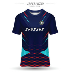 Jersey T-shirt design football
