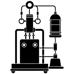 create a silhouette vector art topic illustration