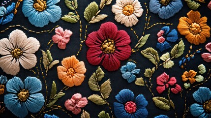 Embroidery patterns background