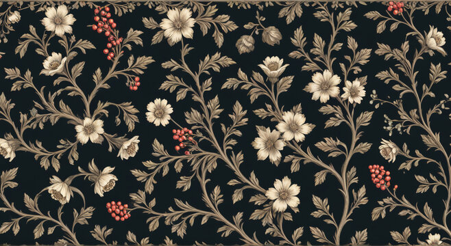 seamless floral background
