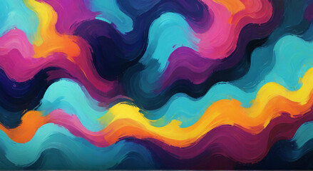 abstract colorful background with paint