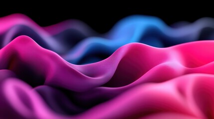 Obraz premium Modern digital 3D abstract background with flowing lines, perfect for network abilities and technological presentations