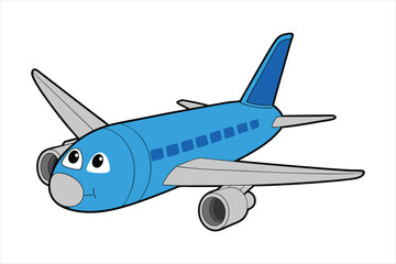 Boeing 787 Dreamliner  line art vector