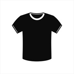 Create a black t shirt art vector