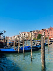 Fototapeta premium gondolas on the Water 