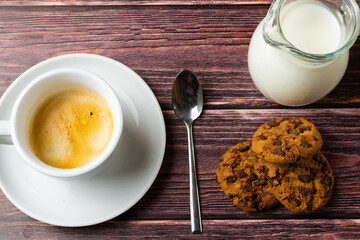 coffee and cookies