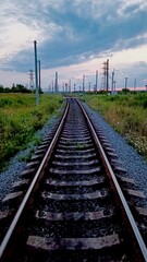 Fototapeta premium An old railway track