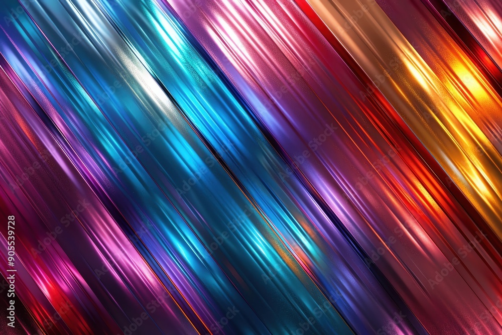Poster vibrant abstract background featuring colorful streaks of light, creating a dynamic and energetic vi