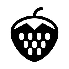 Strawberry icon vector illustration graphic design