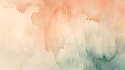 Abstract background with a soft, watercolor wash in gentle tones