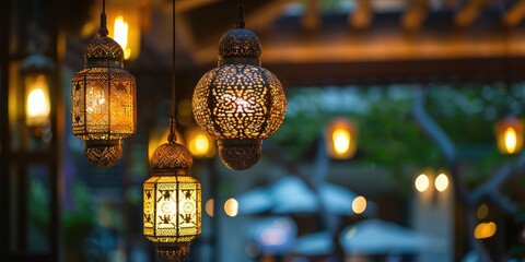 Nice light bulb decoration look. AI generation.