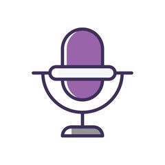 Microphone vector icon