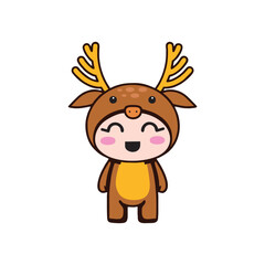 vector character animal costume cute