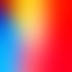 Colorful gradient abstract background. Color blur effect. Blurred colors. Colored backdrop and banner. Multi color soft and smooth wallpaper.