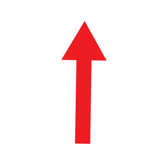 Top or Up arrow icon. Black arrow symbol. Modern simple flat arrow icon. design eps 10