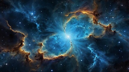Fototapeta premium Captivating Space Nebula