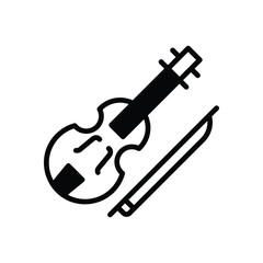 Violin vector icon