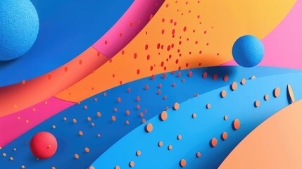 Modern advertisement design with layout data and copy space on a clean surface