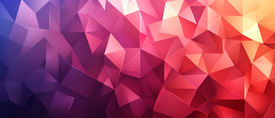 Vibrant geometric pattern with fuchsia triangles, perfect for a lively and energetic vibe