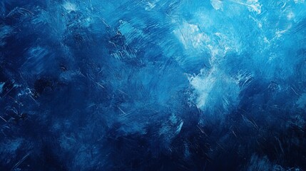 Fototapeta premium artistic abstract blue wave and smoke