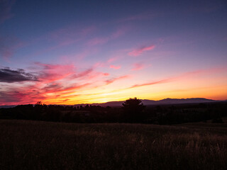 Burger Hill Sunset New York