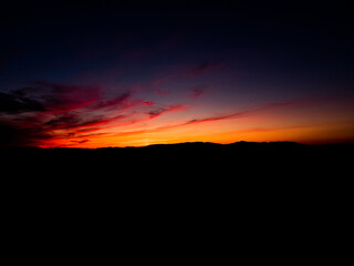 Burger Hill Sunset New York