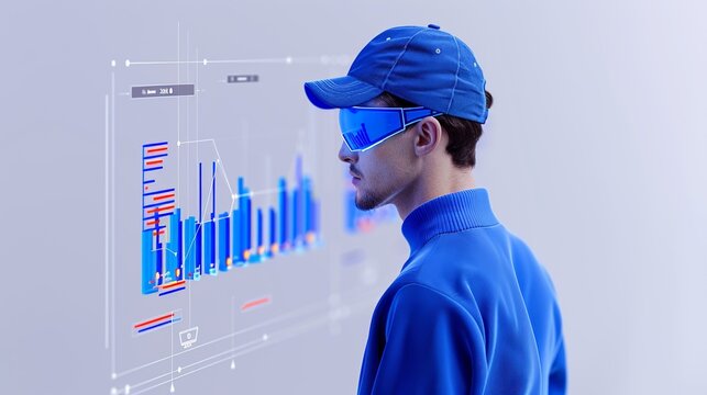 Clickstream analysis implementation: Visual examples demonstrating the implementation of clickstream data analysis to improve website navigation and user engagement. high resolution Illustration, in