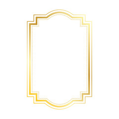 border vintage retro