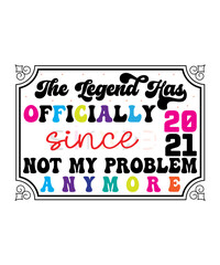 Officially Retired Svg, Retirement Svg, 2024 svg, Cricut Svg, Engraving File Svg, Cut File Svg, Instant Download, Retirement gift idea, gift