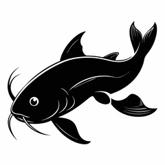Catfish Black silhouette