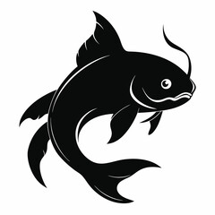 Catfish Black silhouette