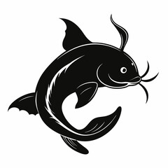 Catfish Black silhouette