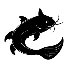 Catfish Black silhouette