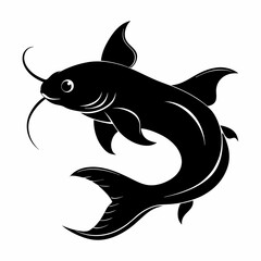 Catfish Black silhouette
