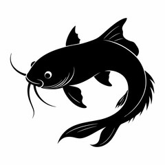Catfish Black silhouette