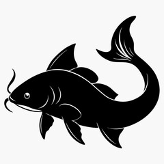 Catfish Black silhouette