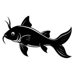 Catfish Black silhouette