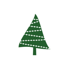 vector christmas tree