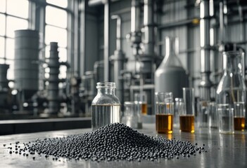 catalyst granules for oil refining