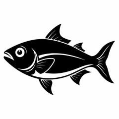 Bluefish Black silhouette