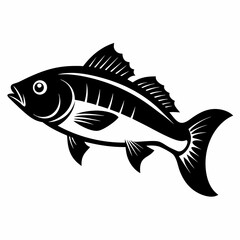 Bass Black silhouette