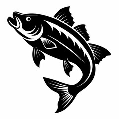 Bass Black silhouette