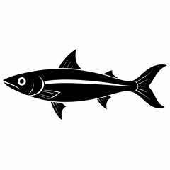 Anchovy Black silhouette